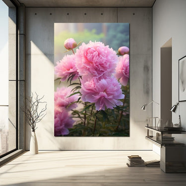 Pink Peony Canvas